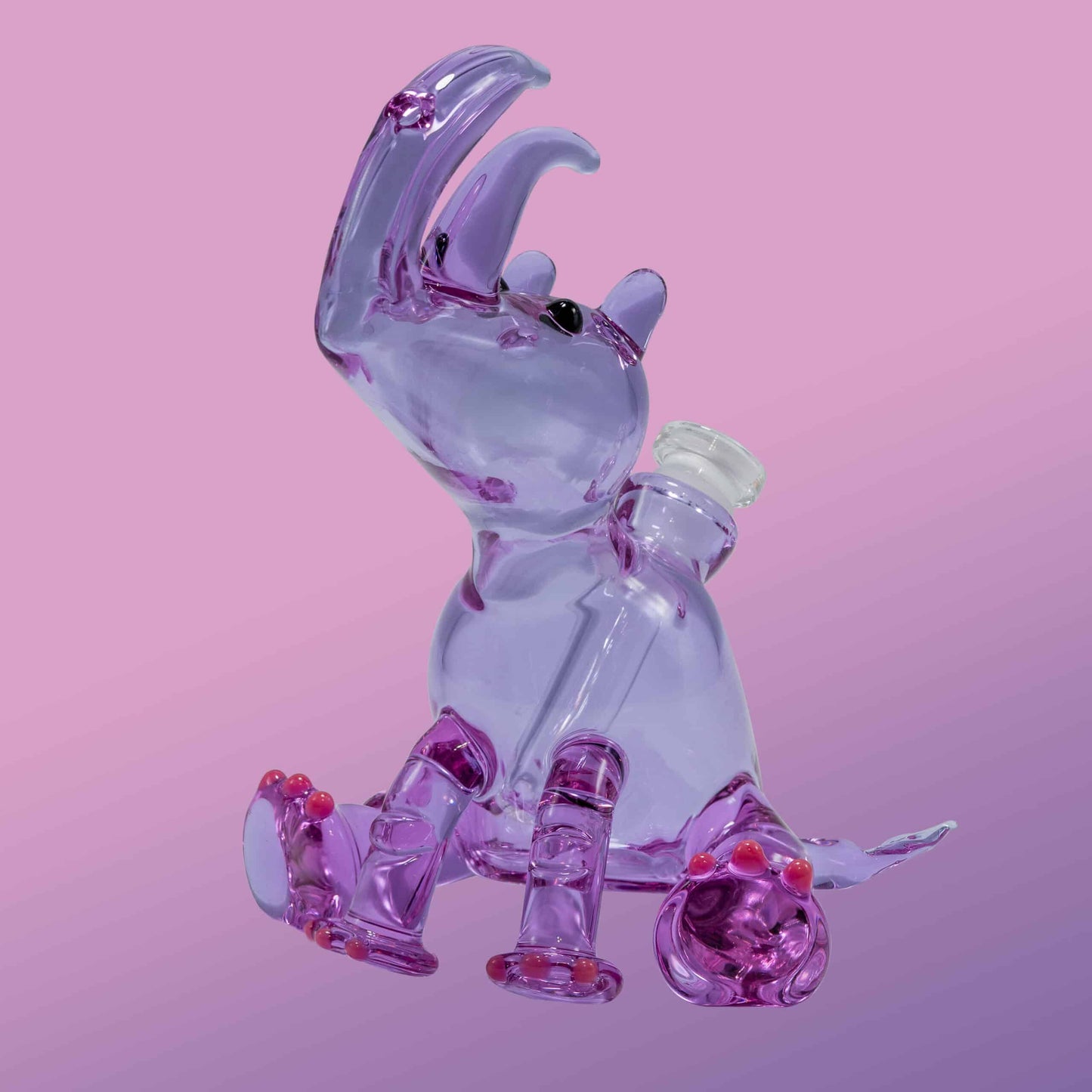 exquisite design of the Color Rhino Rig by Flame Princess Glass