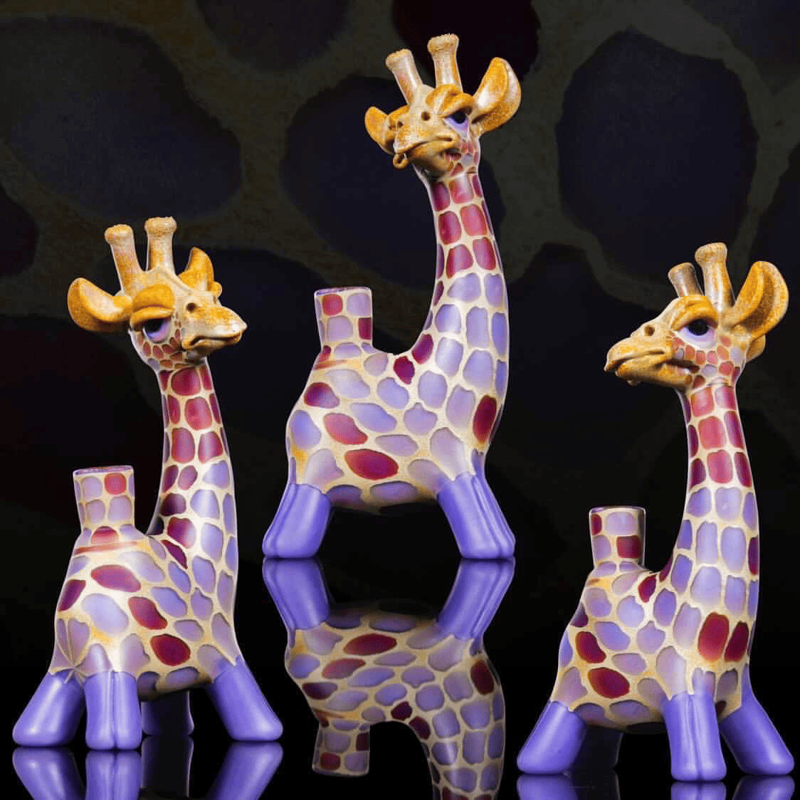 artisan-crafted design of the Large Mushroom Rig by Glasshole (2023)