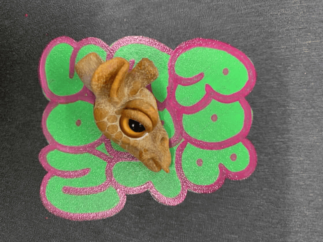 artisan-crafted design of the Large Mushroom Rig by Glasshole (2023)