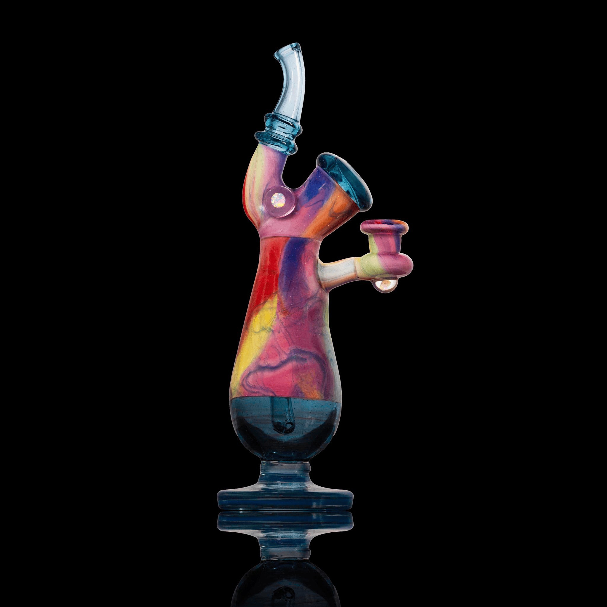 artisan-crafted design of the Large Mushroom Rig by Glasshole (2023)