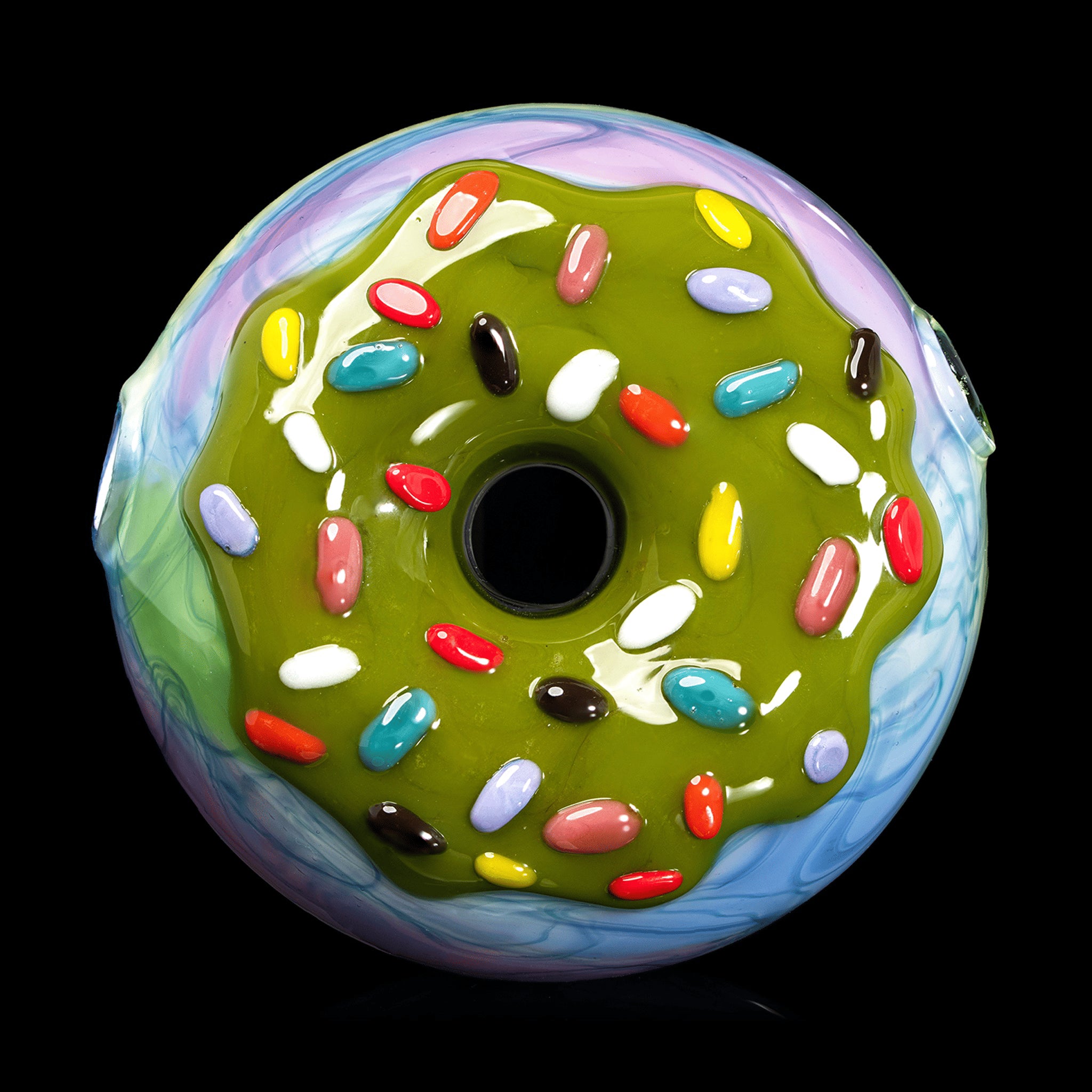 artisan-crafted design of the Large Mushroom Rig by Glasshole (2023)