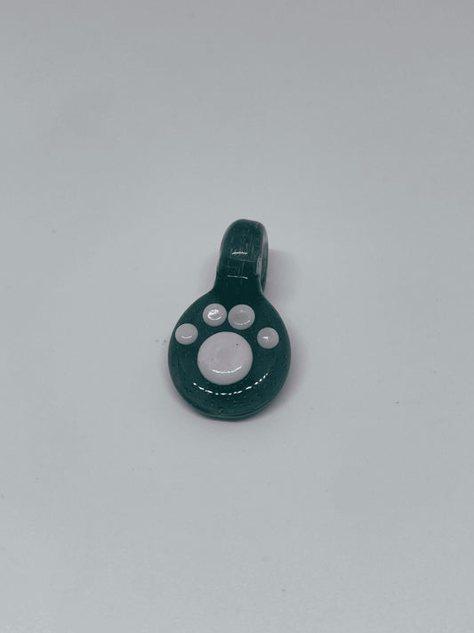 heady glass pendant - Mystery Pet Paw Pendant by Alexander The Great Glass