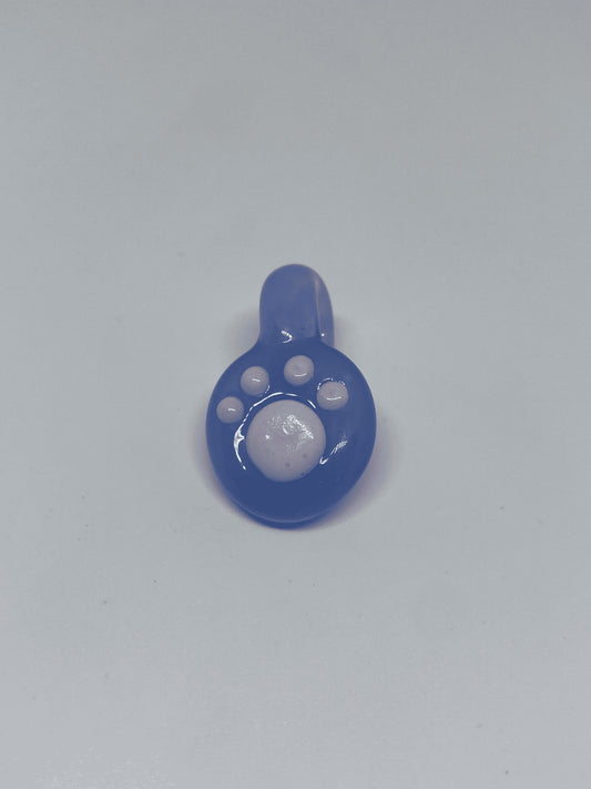 luxurious glass pendant - Ether Pet Paw Pendant by Alexander The Great Glass