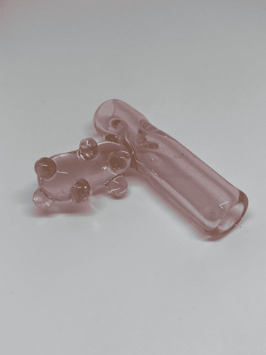 sophisticated art piece - Heady Bear Tip (C) by Alexander The Great Glass