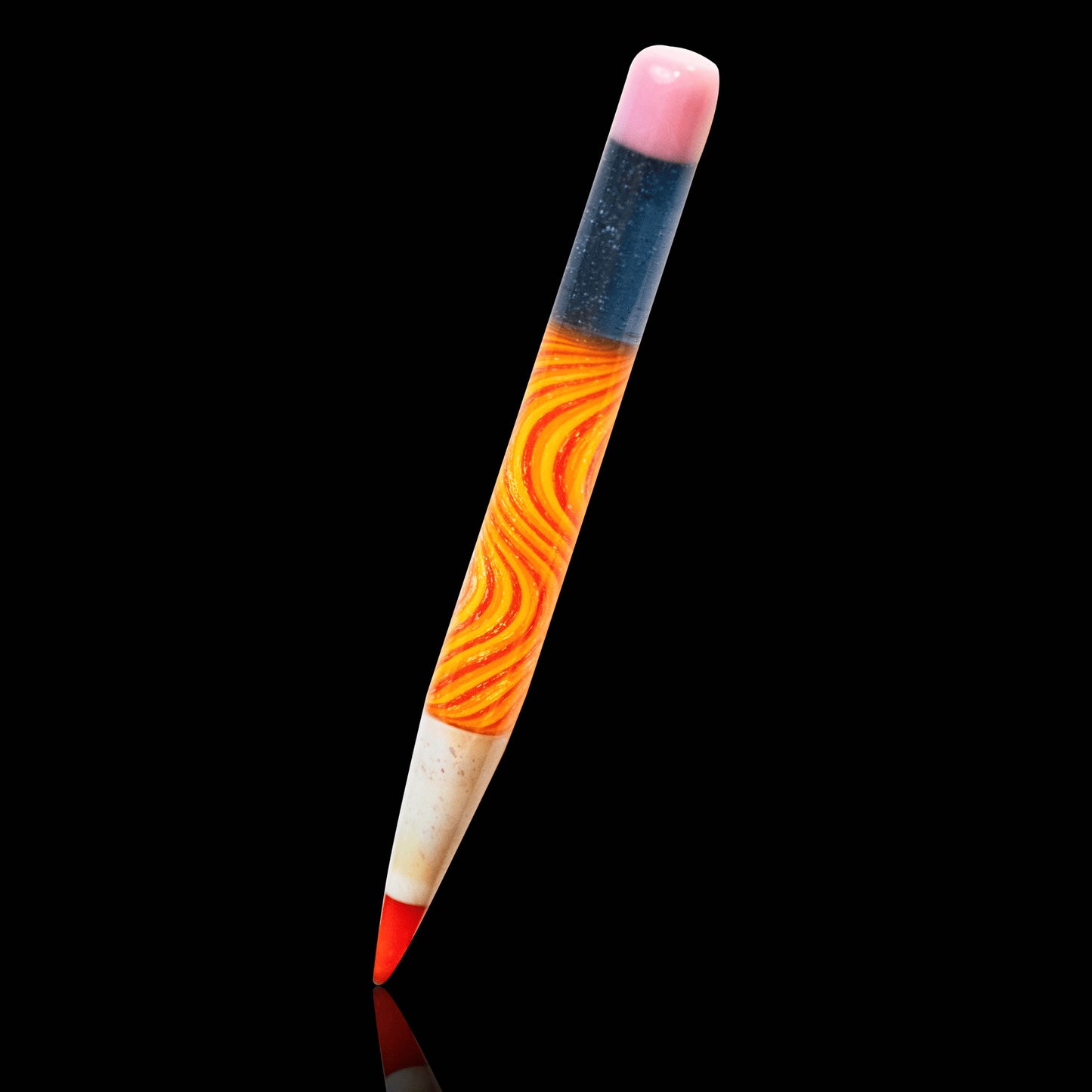 meticulously crafted art piece - Dichro Pencil (B) by OG Tubes x Sherbet Glass
