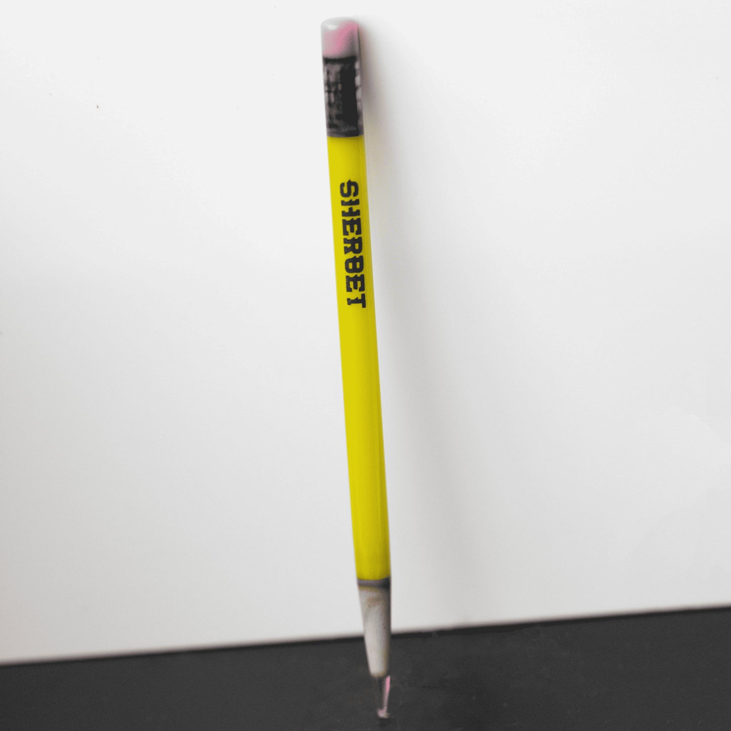 exquisite art piece - Labeled Pencil (D) by Sherbet Glass