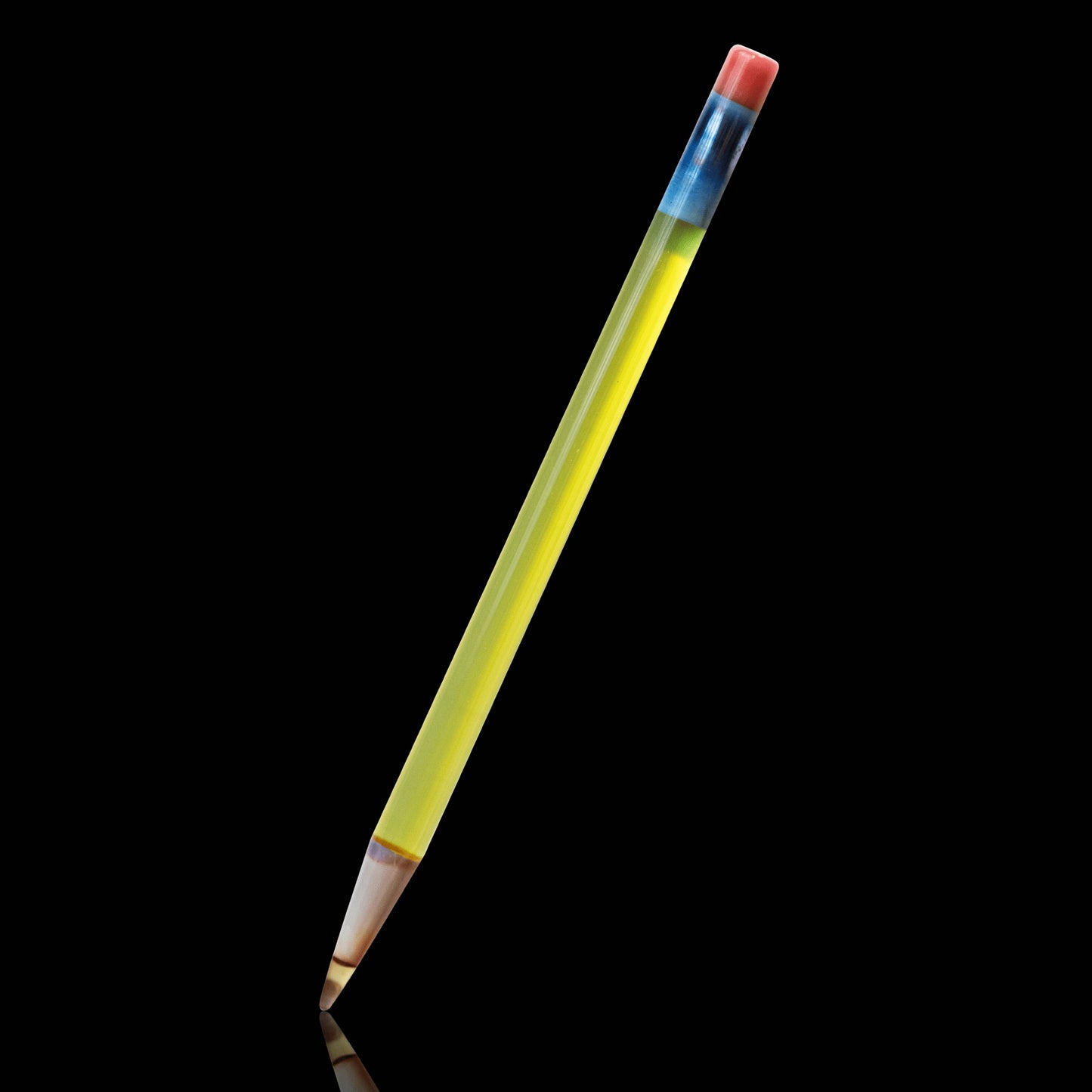 heady art piece - Pencil (F) by Sherbet Glass