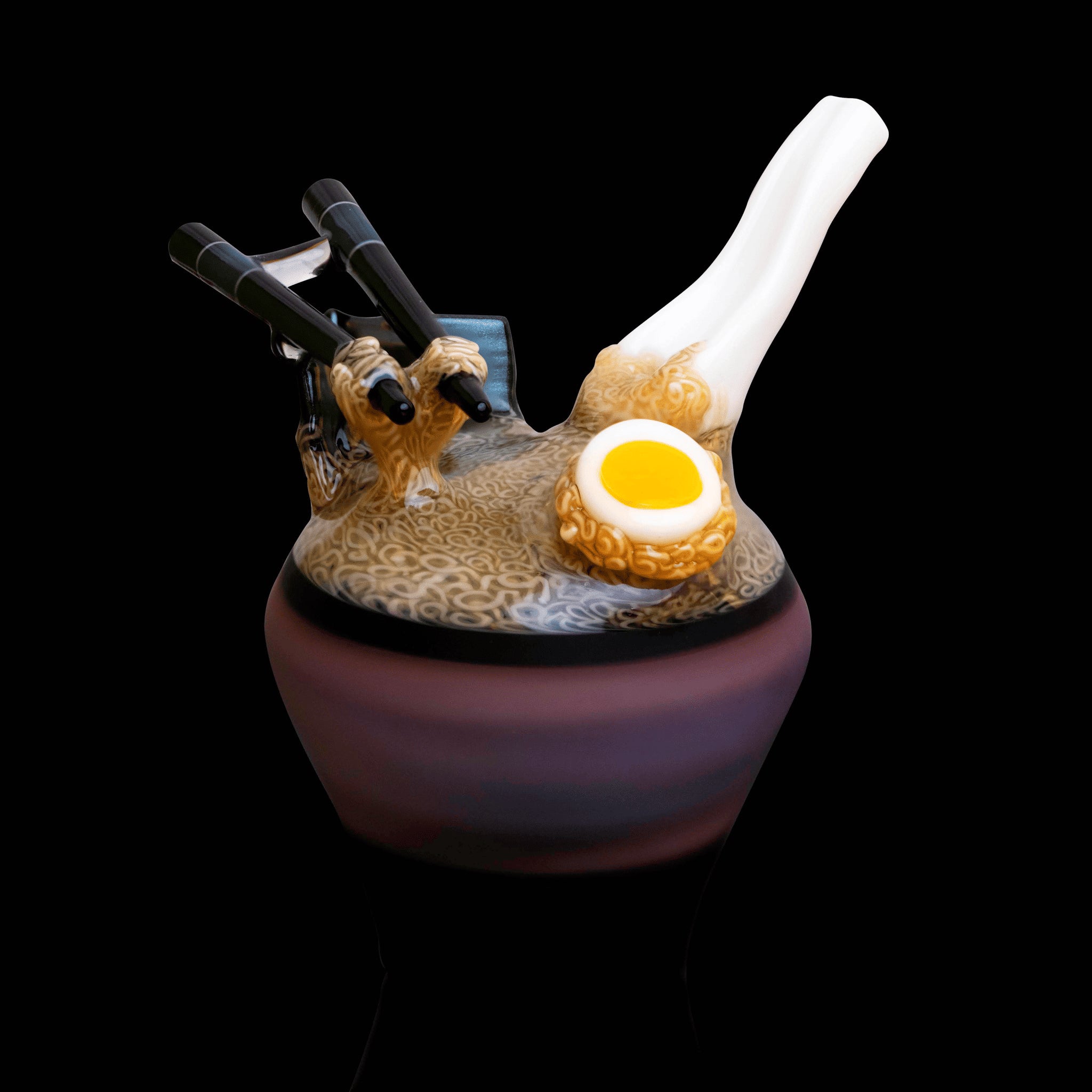 artisan-crafted design of the Large Mushroom Rig by Glasshole (2023)