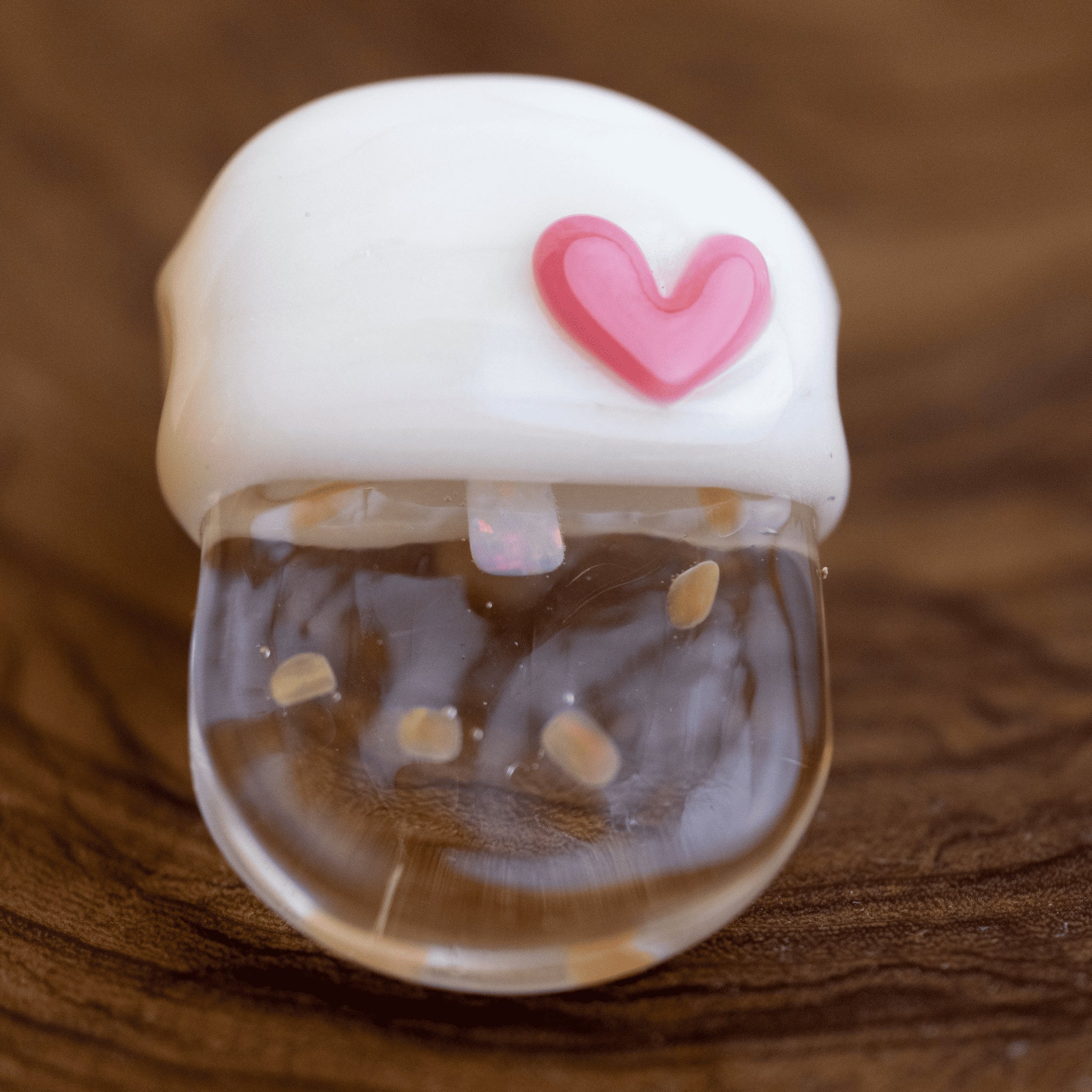 artisan-crafted design of the Large Mushroom Rig by Glasshole (2023)
