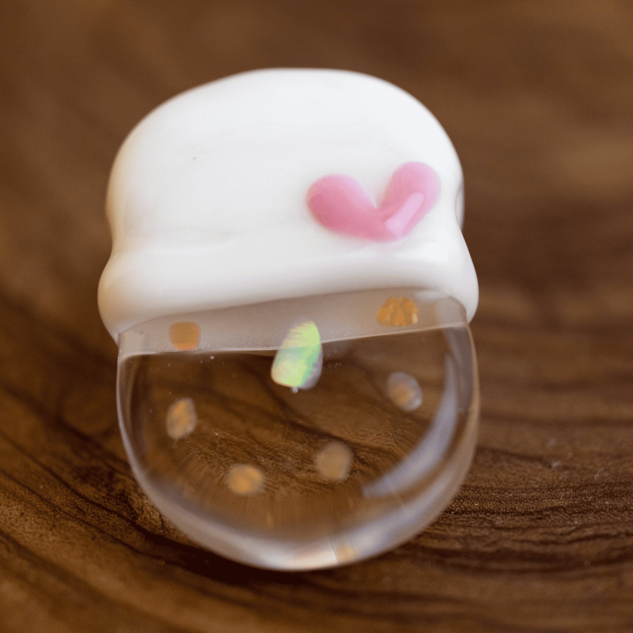 artisan-crafted design of the Large Mushroom Rig by Glasshole (2023)