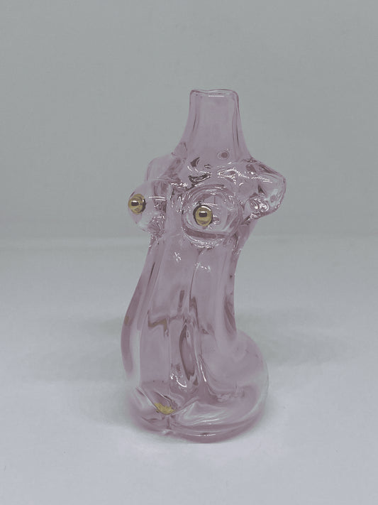 exquisite glass pendant - Pink Torso Onie Pendant by Sibelley