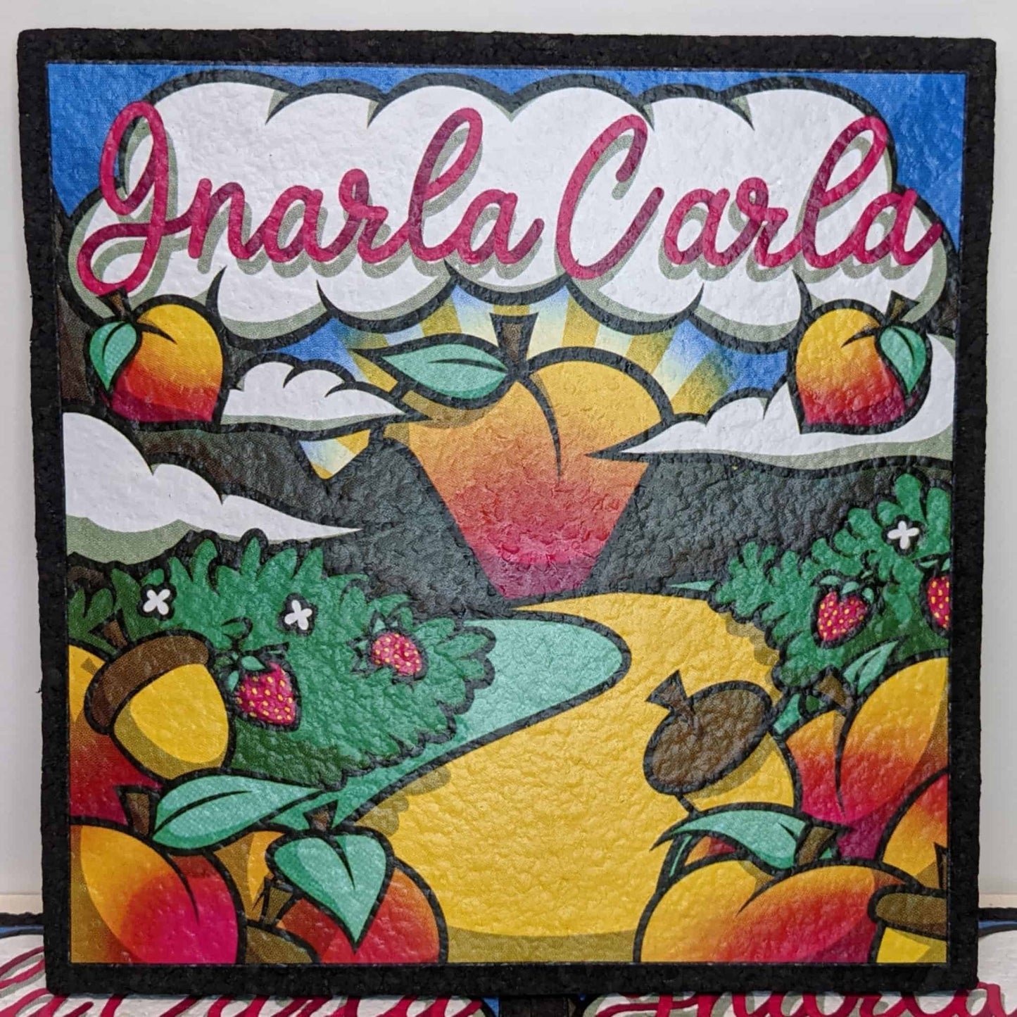 meticulously crafted art piece - Gnarla Carla (SIGNED) Moodmat
