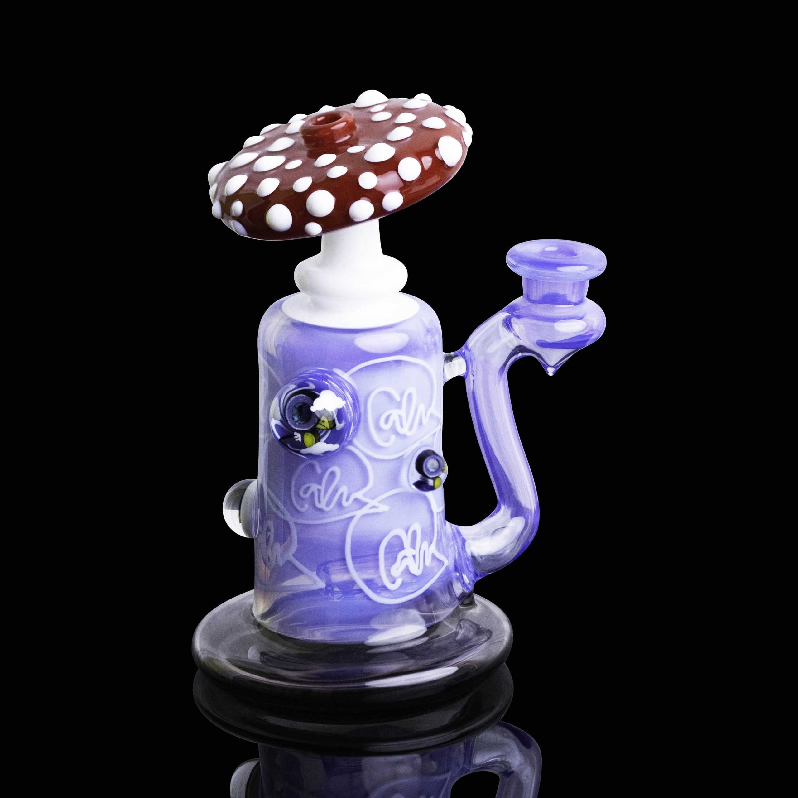 artisan-crafted design of the Large Mushroom Rig by Glasshole (2023)