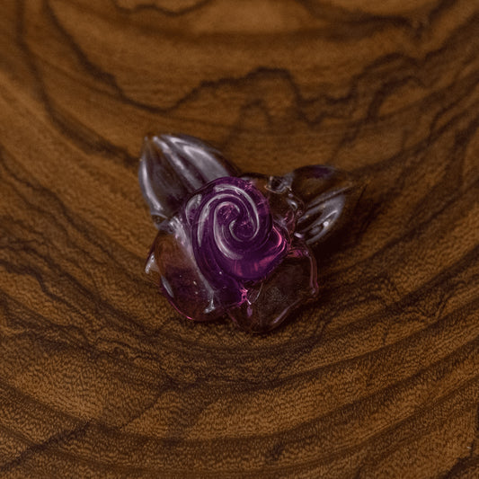 hand-blown glass pendant - Star Gazer Rosemary Pendant (B) by Sakibomb (2021)