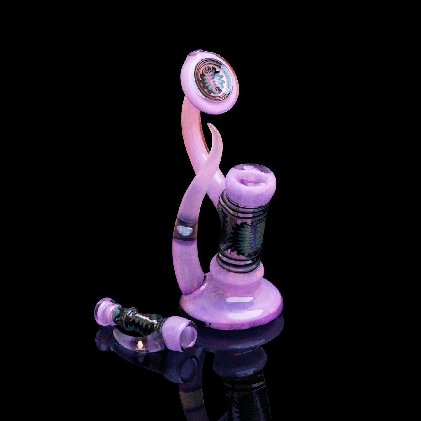 artisan-crafted design of the Purple Bubbler by Nateylove (2021)