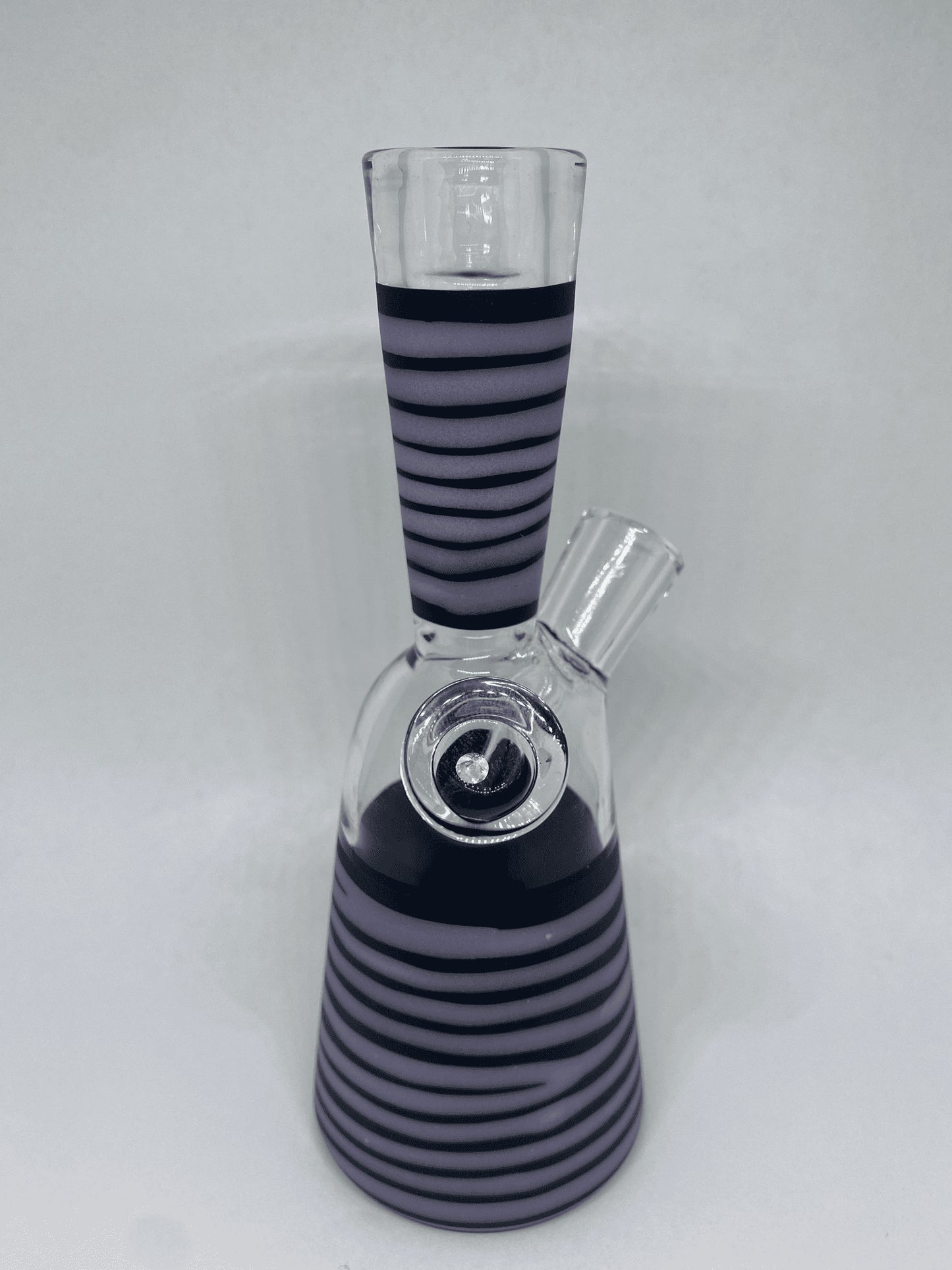 artisan-crafted art piece - Lavender Diamond Series Zoo Tube (A) by Robertson Glass (2021)