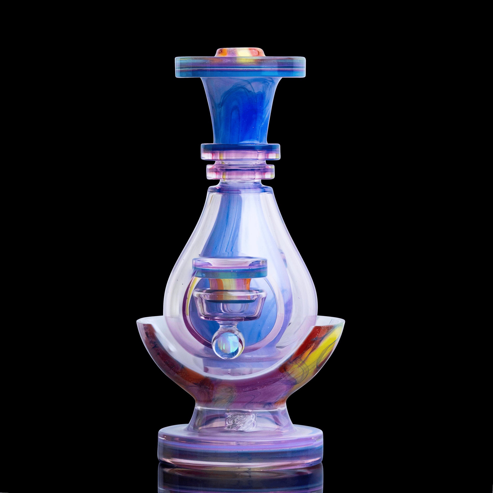 artisan-crafted design of the Large Mushroom Rig by Glasshole (2023)
