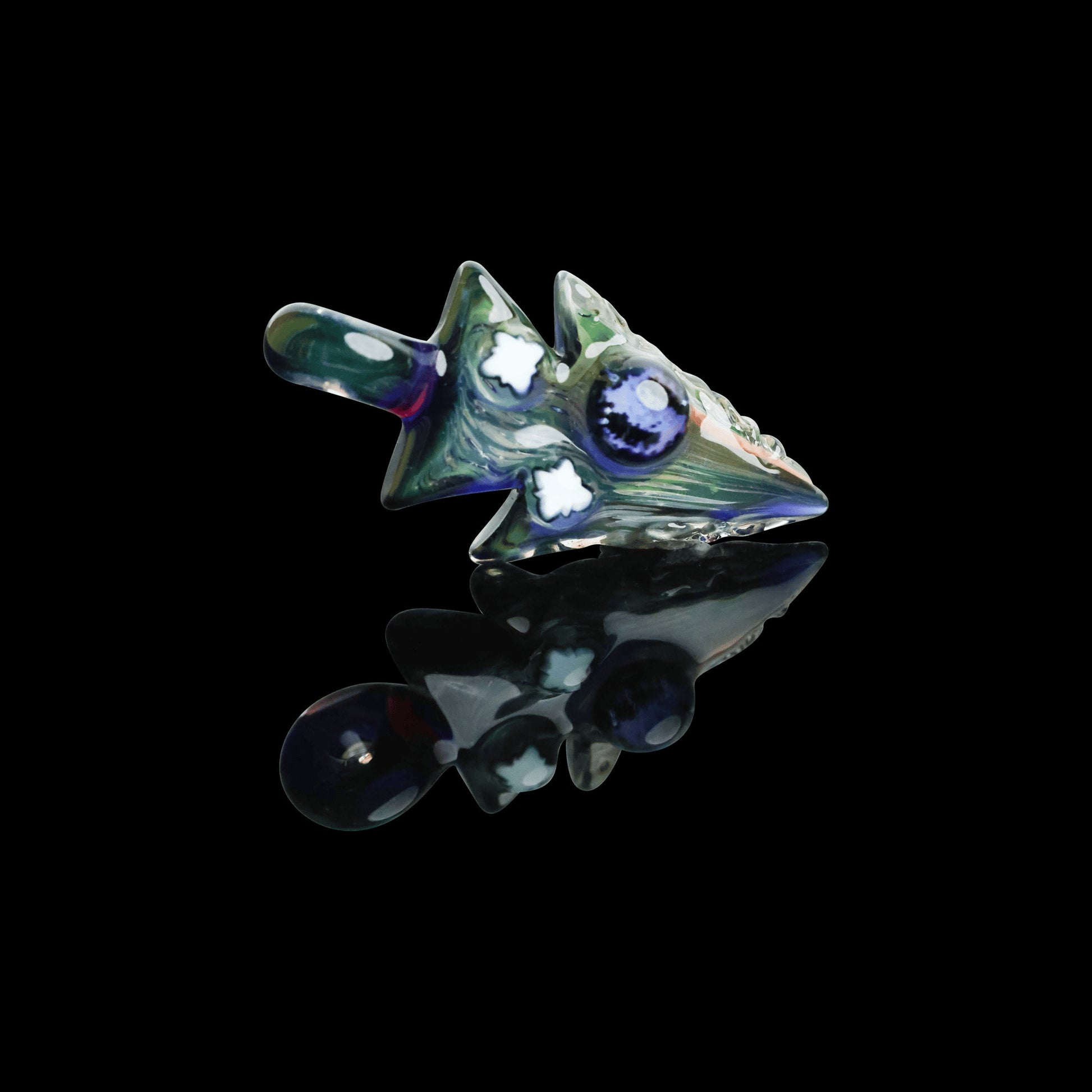 innovative glass pendant - Arrowhead Collab Pendant (B) by Nathan (N8) Miers x Elks That Run (2022 Drop)