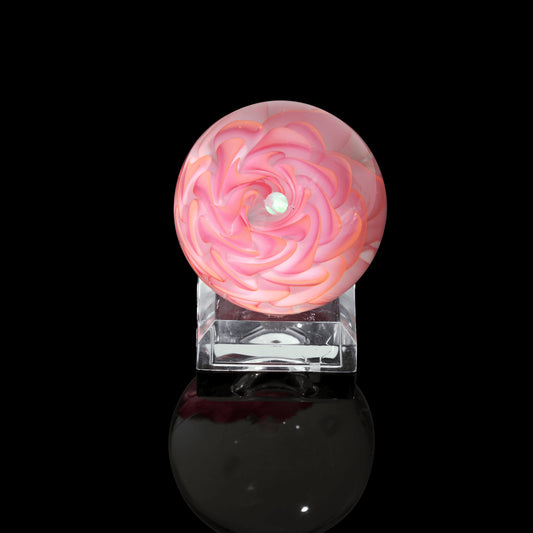 sophisticated art piece - Switch Flower Glass Marble by Akihiro Glass