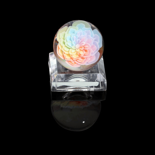 heady art piece - Glass Marble (J) by Glass Azu