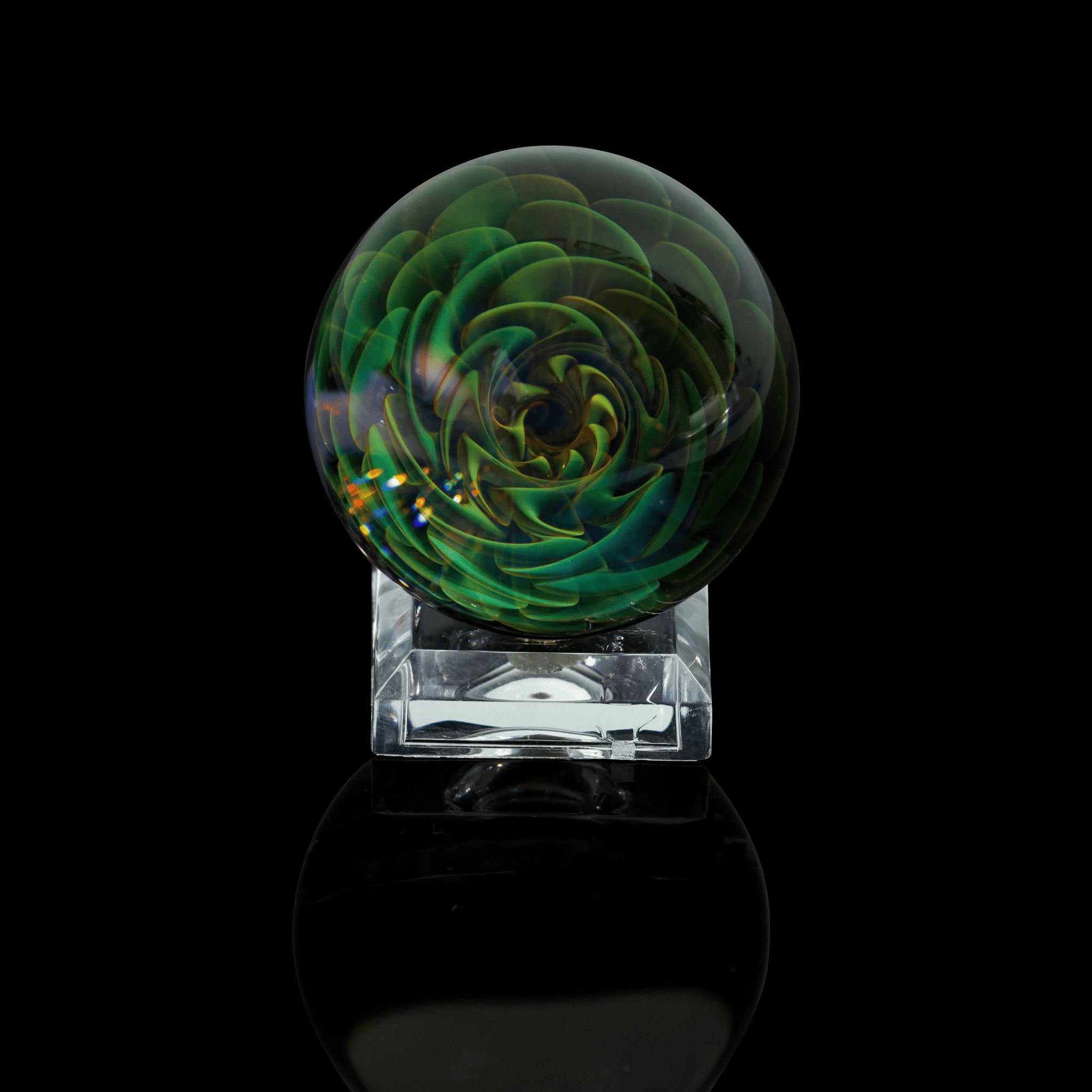 artisan-crafted design of the Large Mushroom Rig by Glasshole (2023)