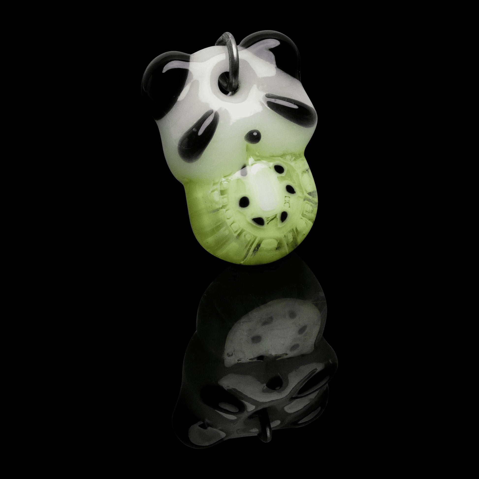 meticulously crafted glass pendant - Corona Pandamic Pendant (E) by Sakibomb (2022 Drop)
