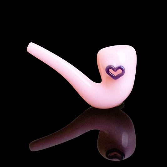 heady art piece - Pink Sherlock w/ Dark Purple Heart by Sakibomb (2023)