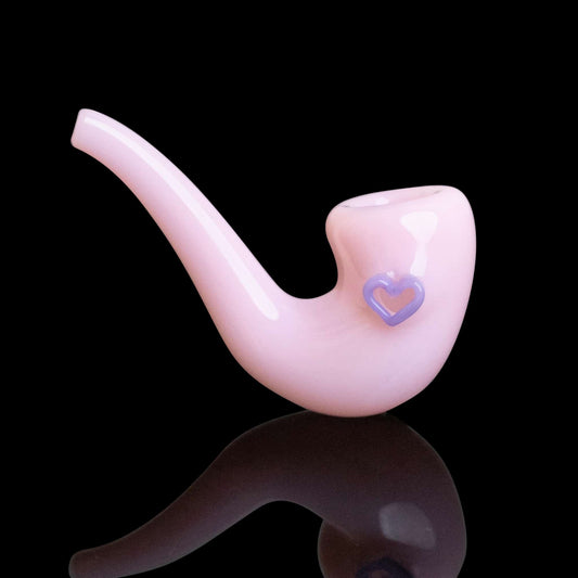 artisan-crafted art piece - Pink Sherlock w/ Purple Heart by Sakibomb (2023)
