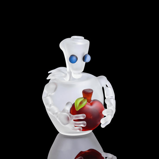 artisan-crafted design of the Apple Brobot Rig by Pouch Glass