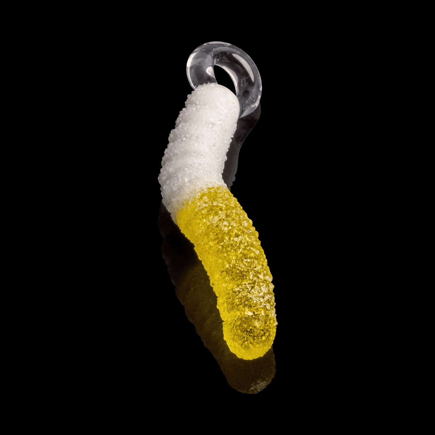 sophisticated glass pendant - Gummy Worm Pendant (A) by Emperial Glass (GV 2022)
