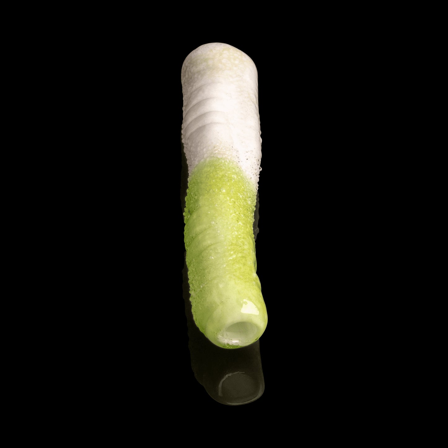 exquisite art piece - Sour Gummy Worm Chillum (B) by Emperial Glass (GV 2022)