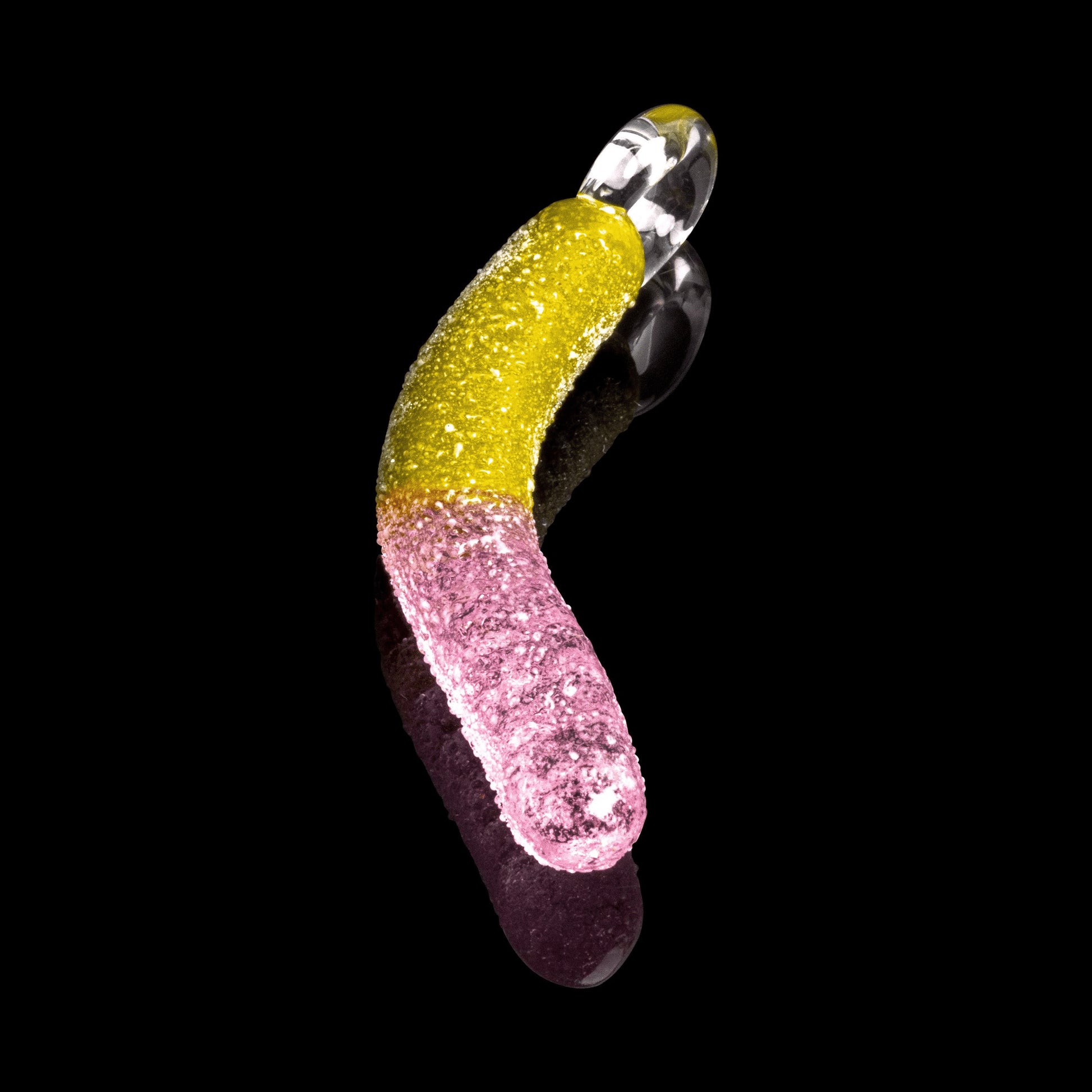 heady glass pendant - Gummy Worm Pendant (B) by Emperial Glass (GV 2022)