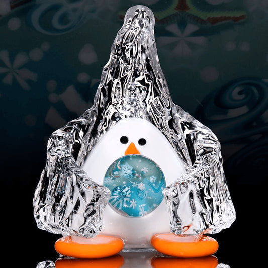 artisan-crafted art piece - Penguin by Chaka Glass (GV 2022)