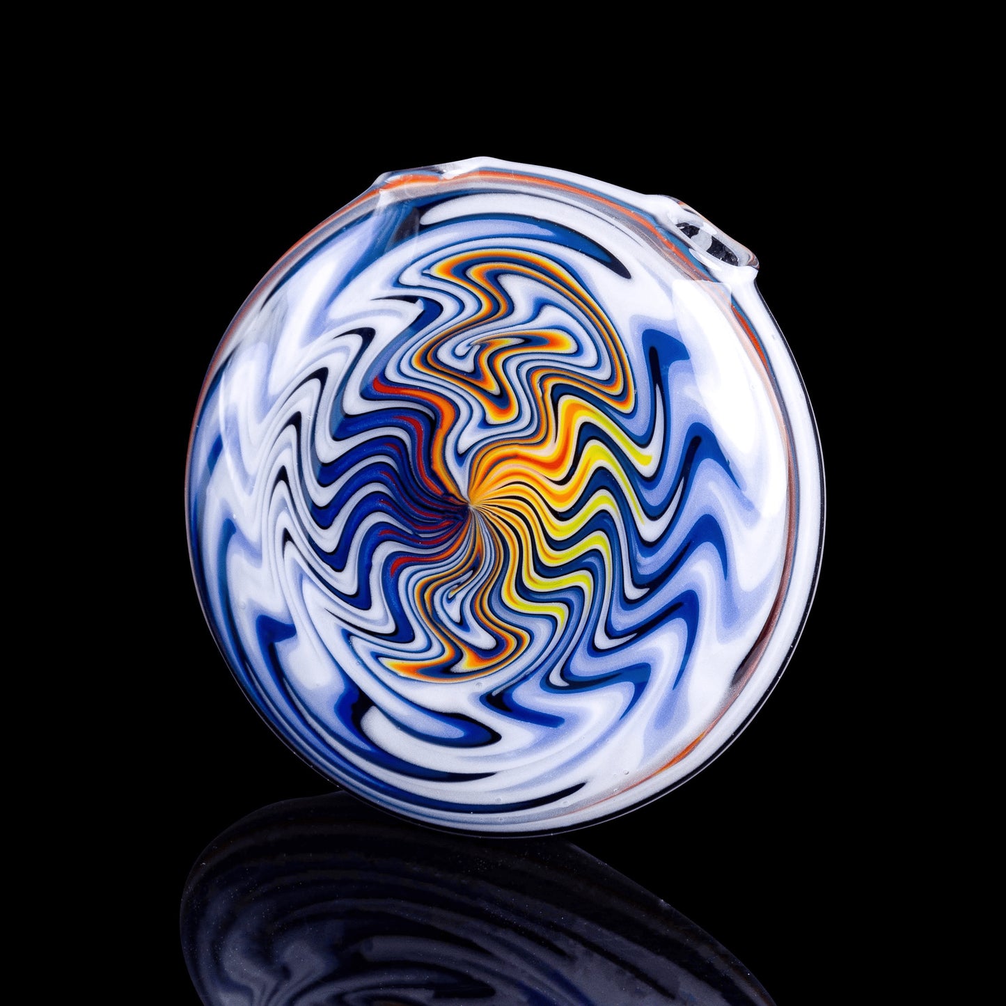 meticulously crafted glass pendant - Pendant (E) by Cameron Burns (2022 Drop)