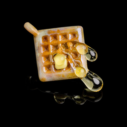 heady glass pendant - Waffle Pendant (C) by Preston Hanna (2022 Drop)