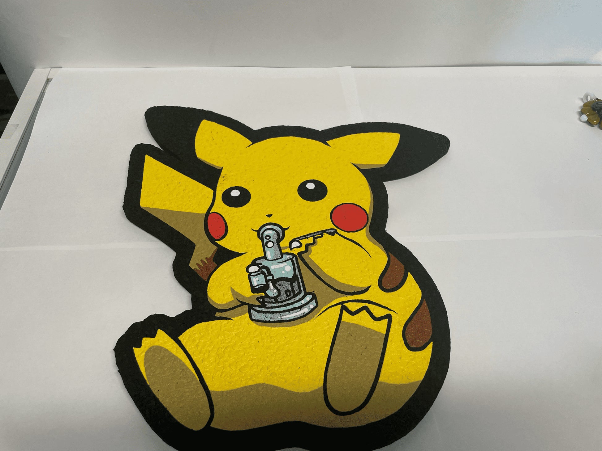 meticulously crafted art piece - Pikachu Moodmat