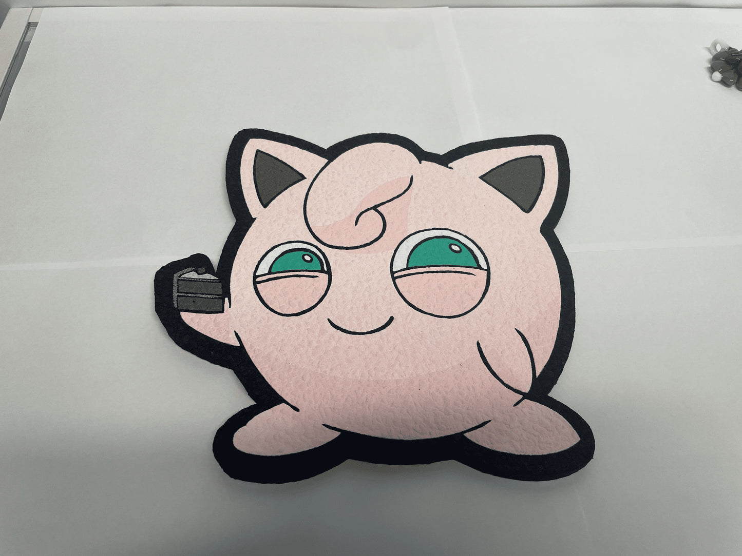 meticulously crafted art piece - Jigglypuff Moodmat