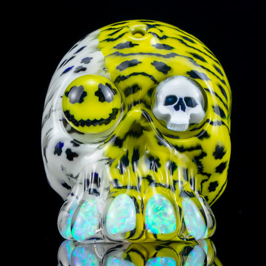 Collab Skull Shredder Rig by Carsten Carlile x Crunklestein