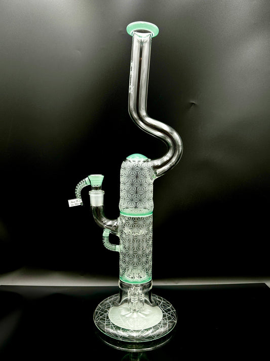 Pillar - FA - 4 Arm Pillar Hollow Foot Natty Neck Cold Worked Body and Foot