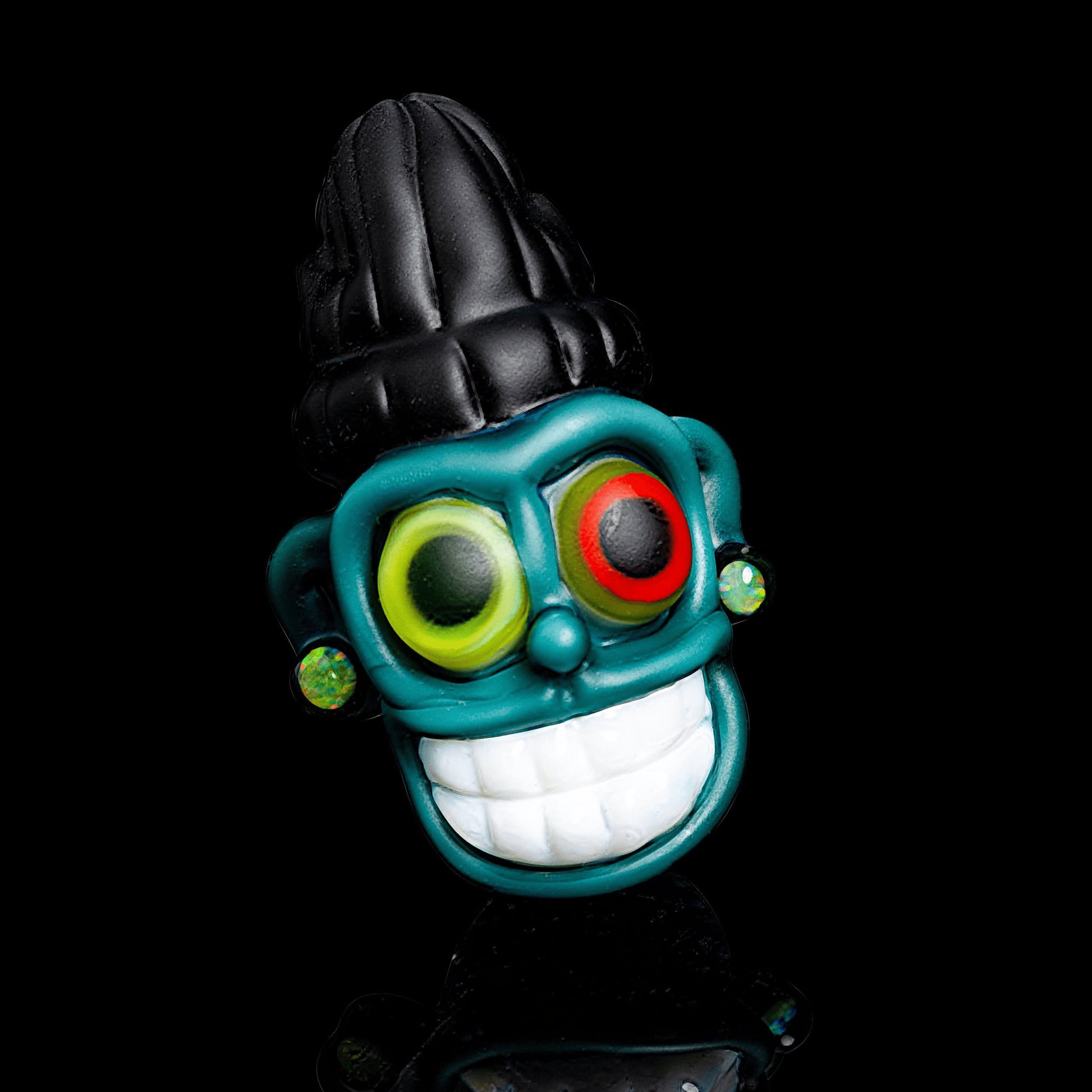 sophisticated glass pendant - Full Mouth w/ Beanie Tripster Pendant #76 by Ryder Glass (2022 Drop)