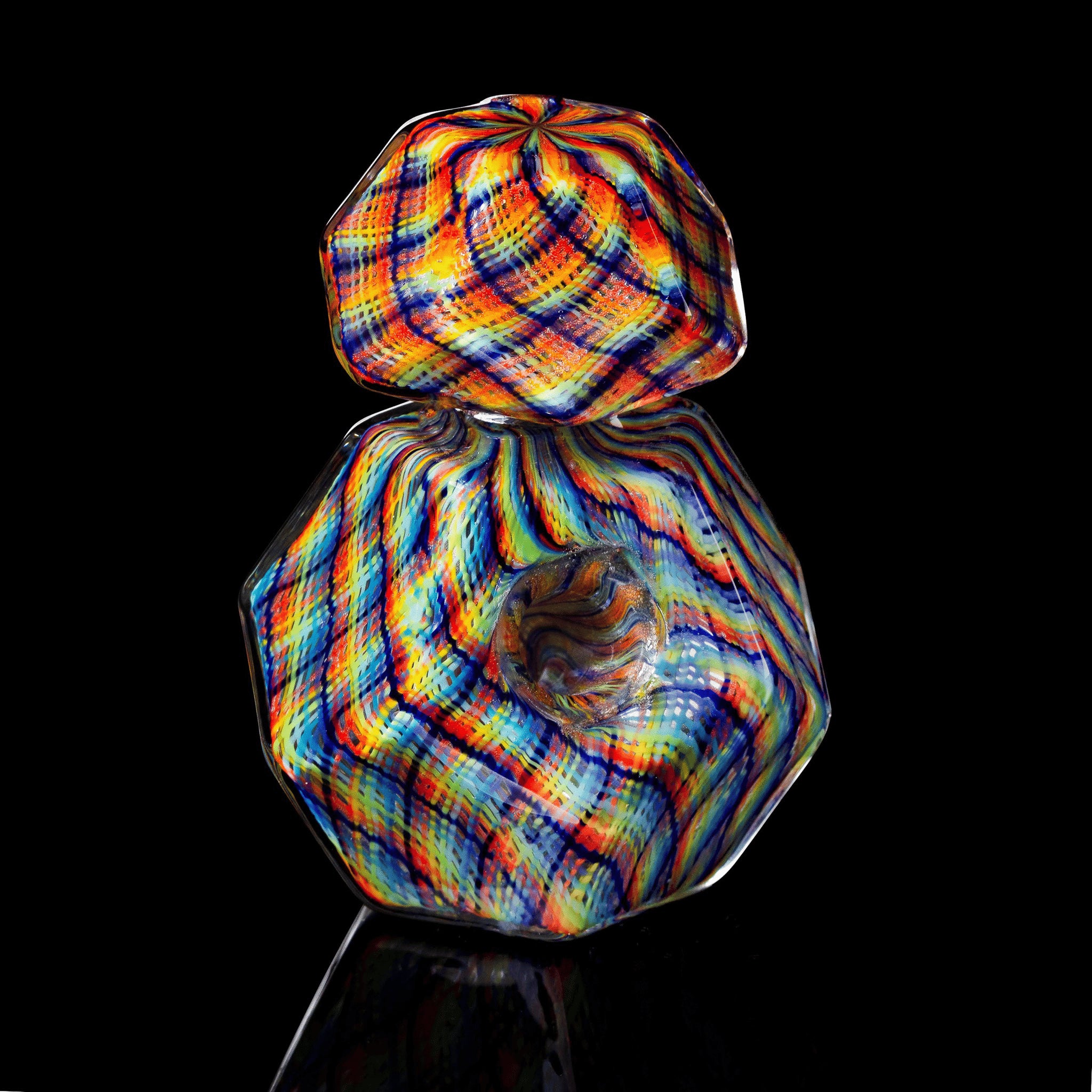 artisan-crafted design of the Large Mushroom Rig by Glasshole (2023)