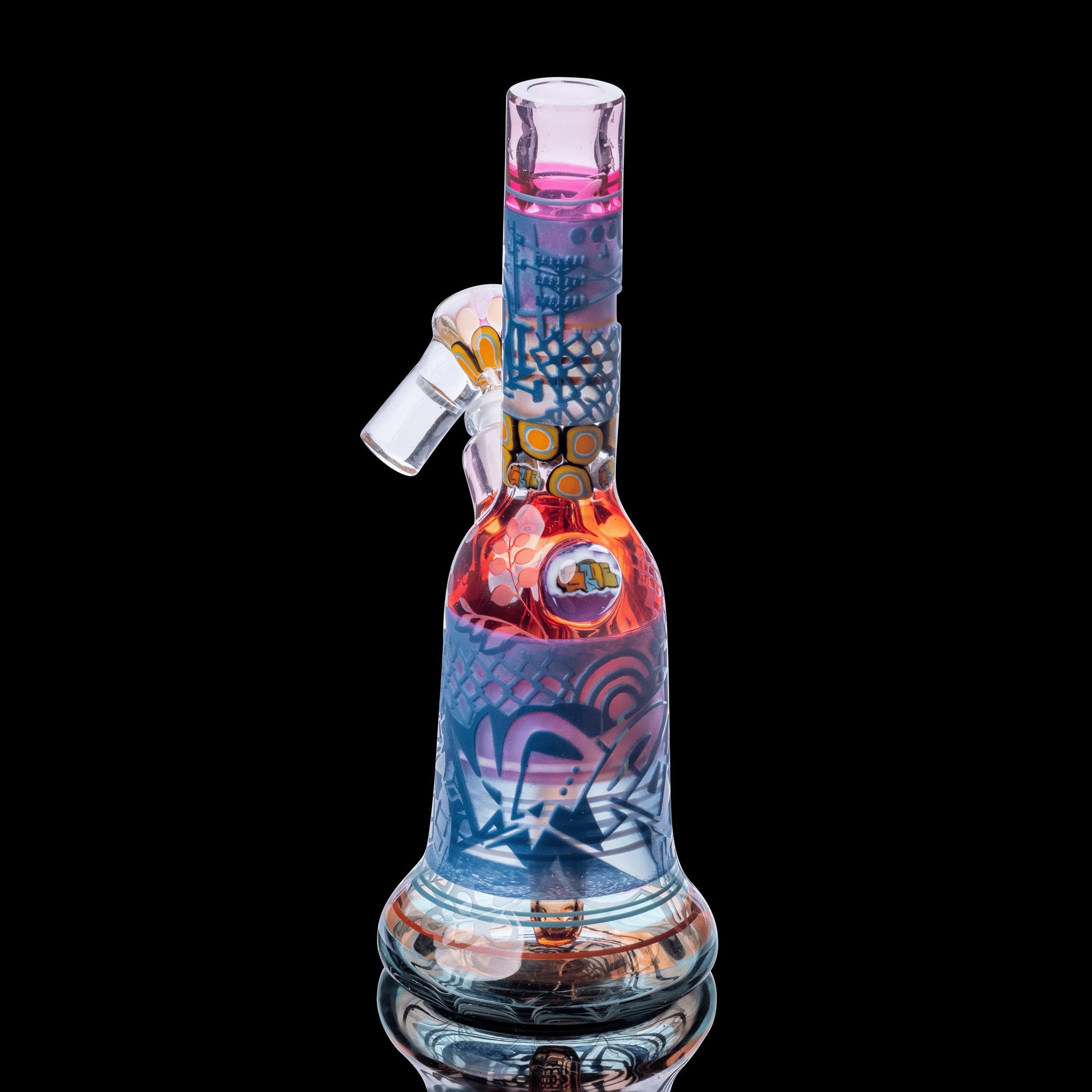 artisan-crafted design of the Large Mushroom Rig by Glasshole (2023)