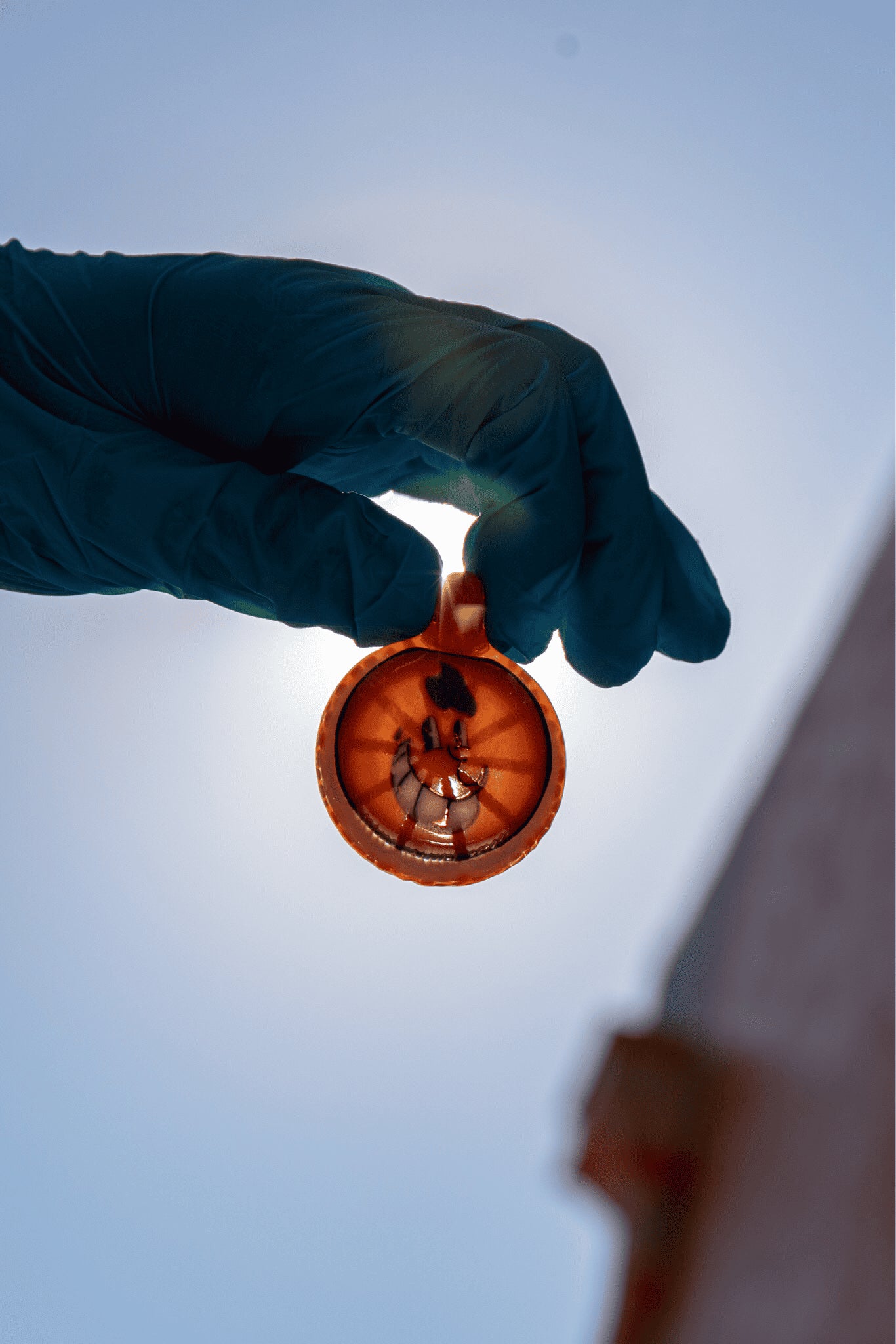 heady glass pendant - Collab Orange Slice Pendant #1 by Lyons x Atomik x GROE (Got The Juice 2022)