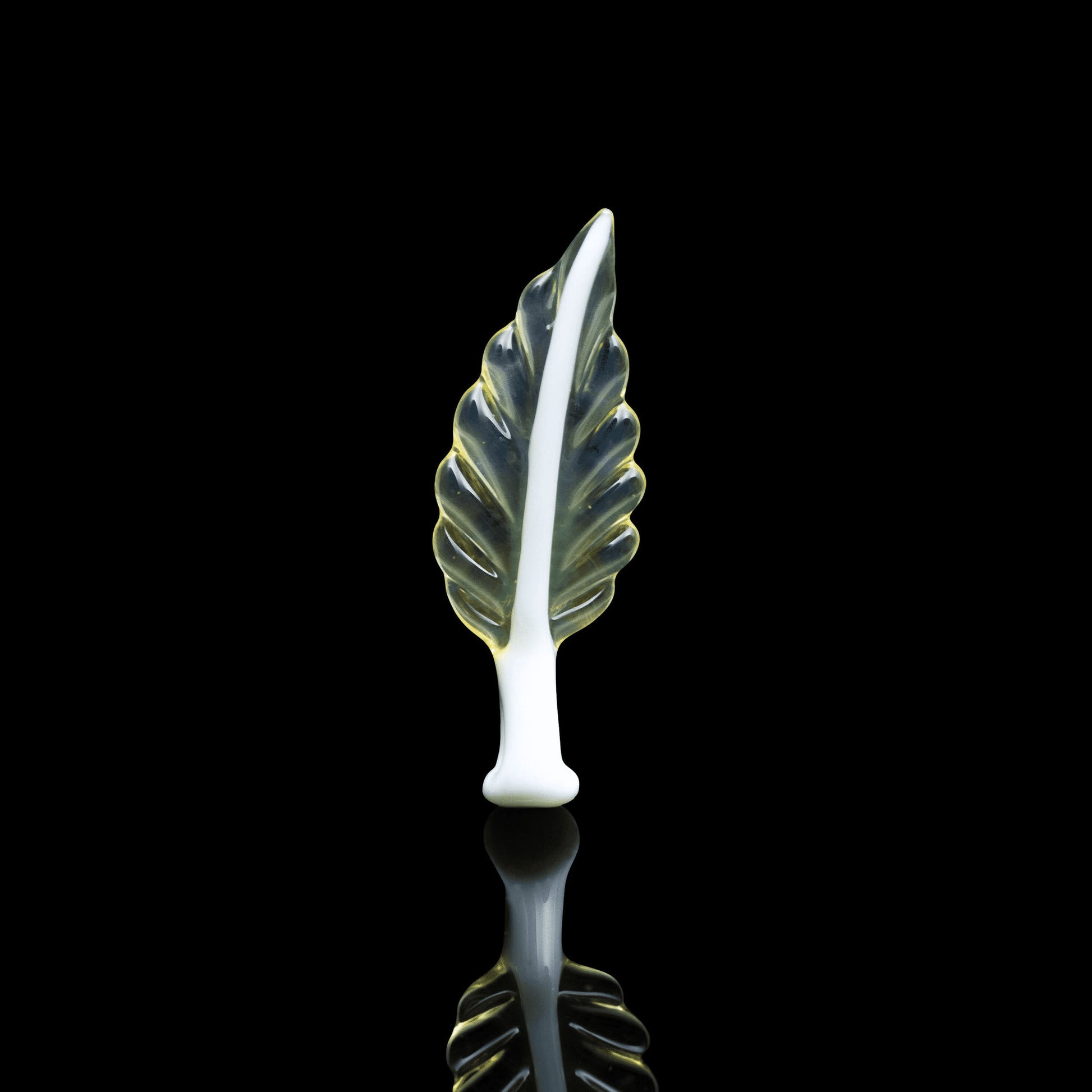 meticulously crafted glass pendant - Leaf Pendant (B) by Alex Ubatuba (2BA x Stylie 2022 Release)