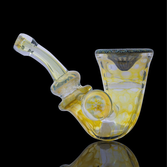 sophisticated art piece - Fumed Sherlock by Hondo Glass (2022 Release)