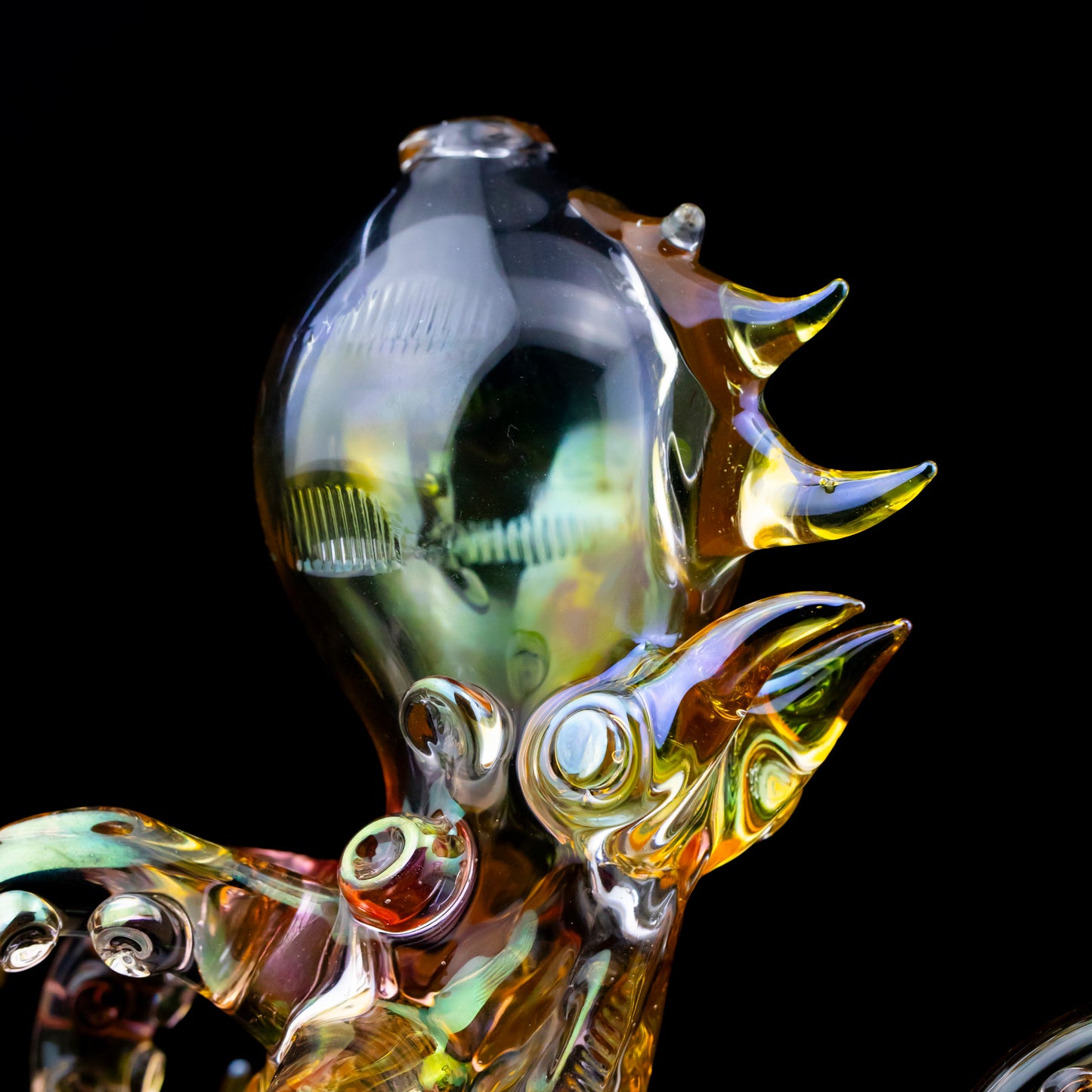 Full Gold Fume Kraken by Wicked Glass (2024)