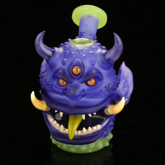 heady design of the Blue Oni Rig by Nathan Belmont (Belmont’s Beasts)