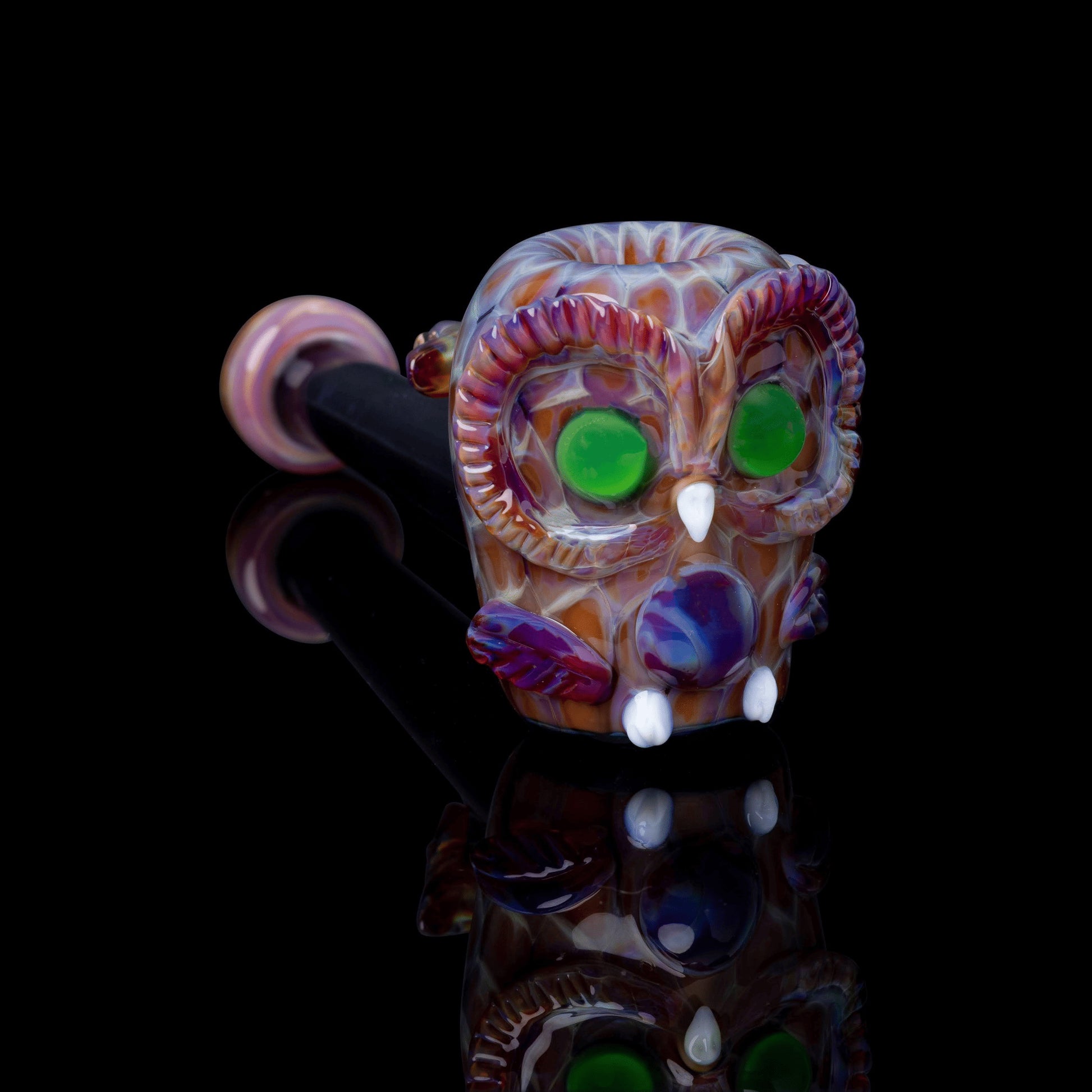 innovative design of the Owl Dry Pipe by Elks That Run x Nathan Belmont (Belmont's Beasts)