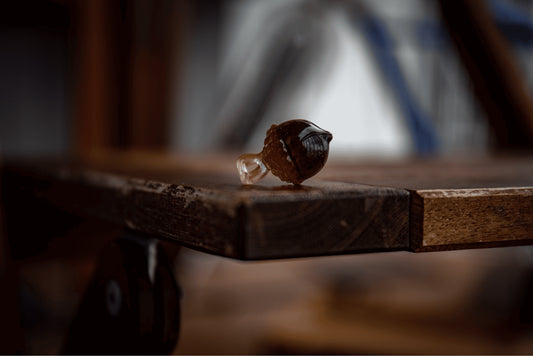 sophisticated glass pendant - Acorn Pendant (D) by Gnarla Carla (2022 Release)