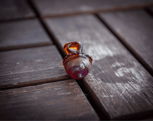 sophisticated glass pendant - Acorn Pendant (M) by Gnarla Carla (2022 Release)